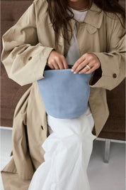 Dusty Blue Vancouver Bucket Bag