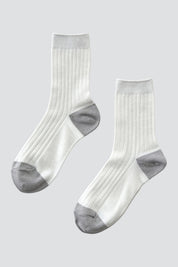 Silver Glow Her Socks