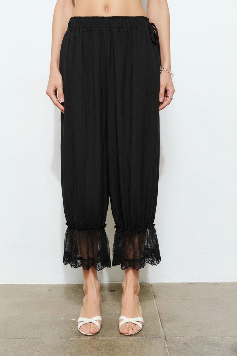 Black Spencer Pant