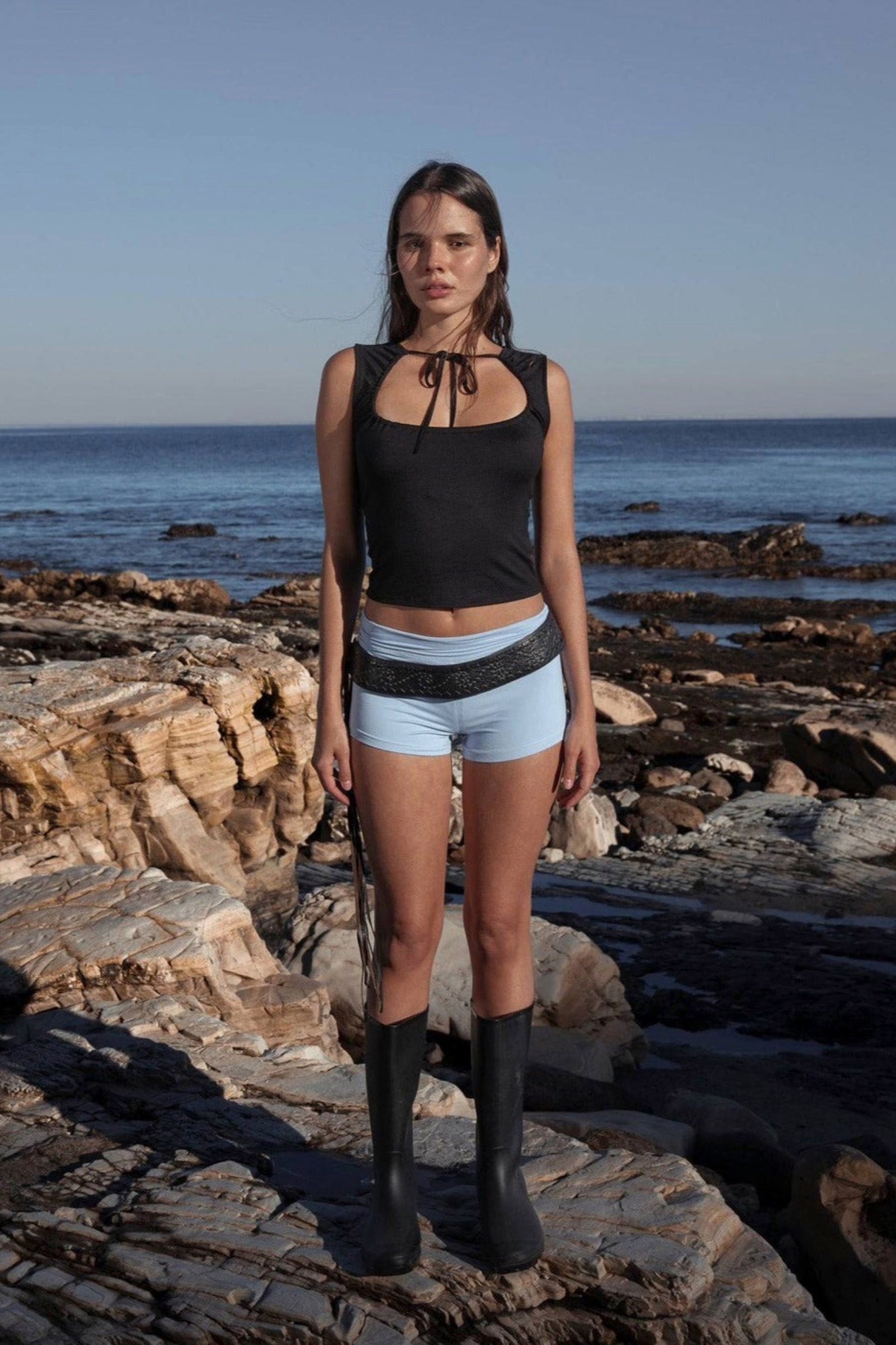 Onyx Betty Top