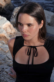 Onyx Betty Top