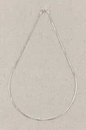 Silver Thin Box Chain