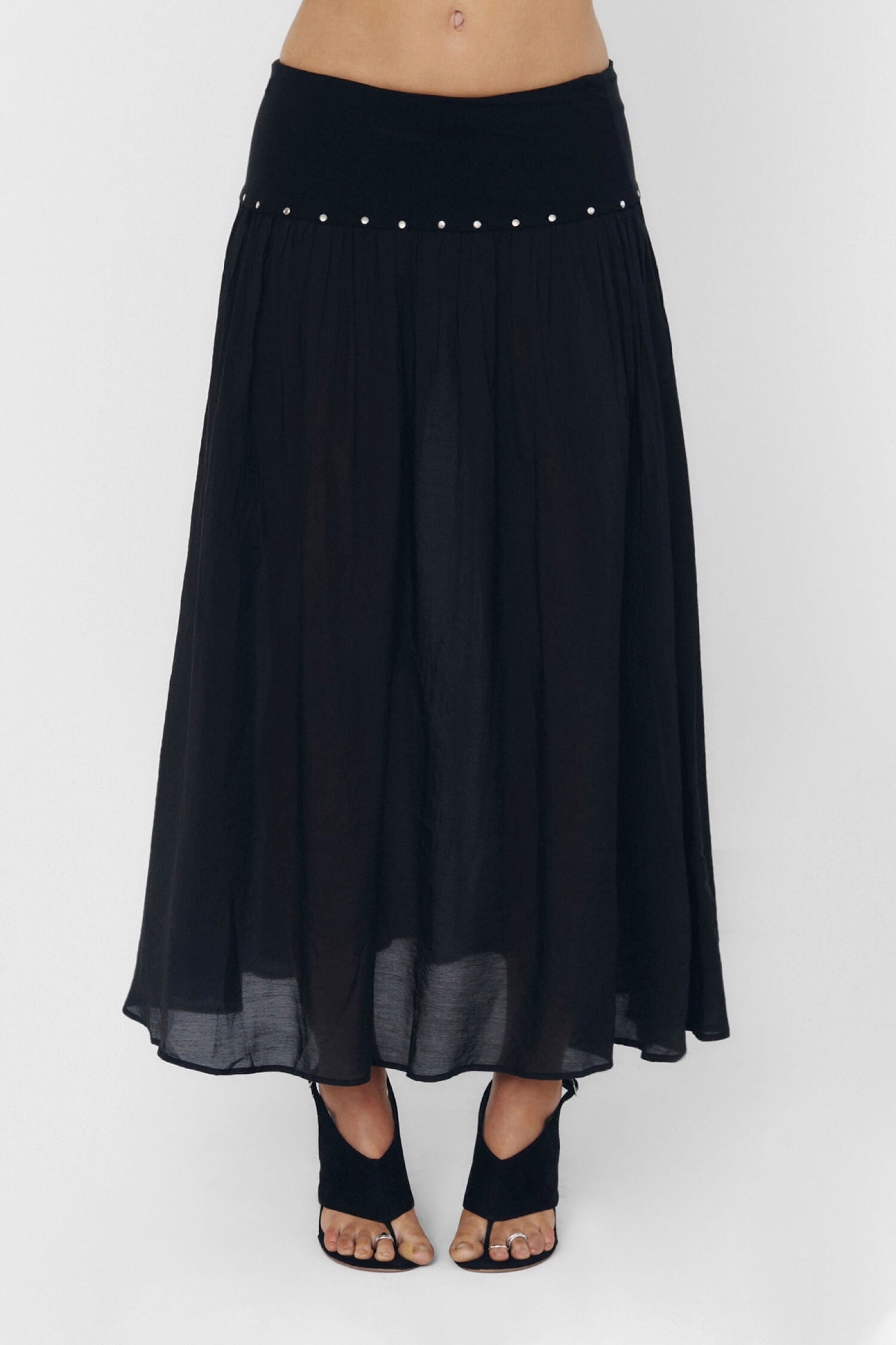 Black Yuan Skirt