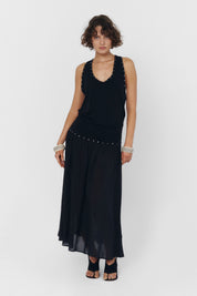 Black Yuan Skirt