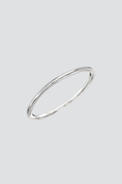 Silver Minimal Stacker Ring