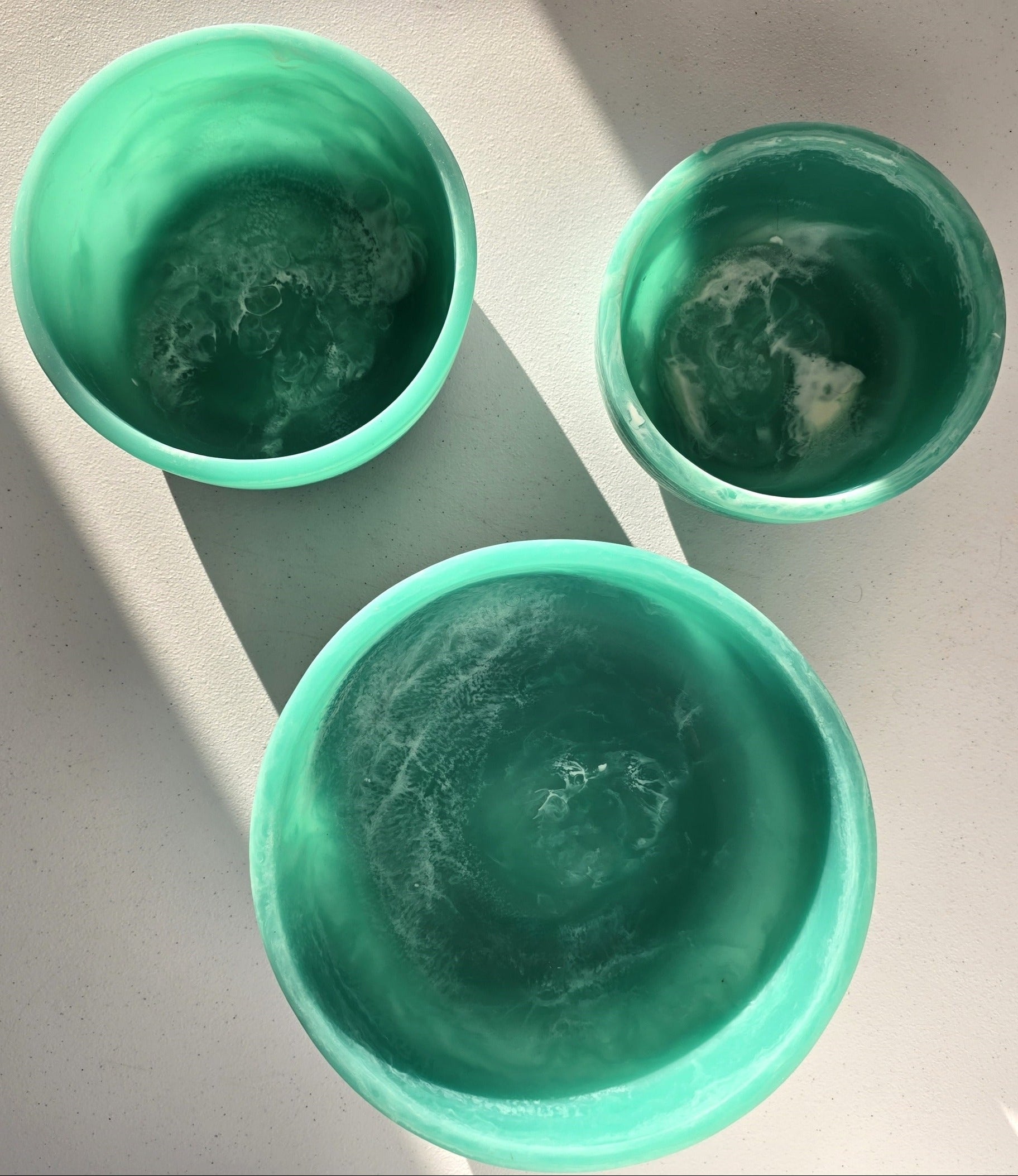 Medium Teal Serving Bowl