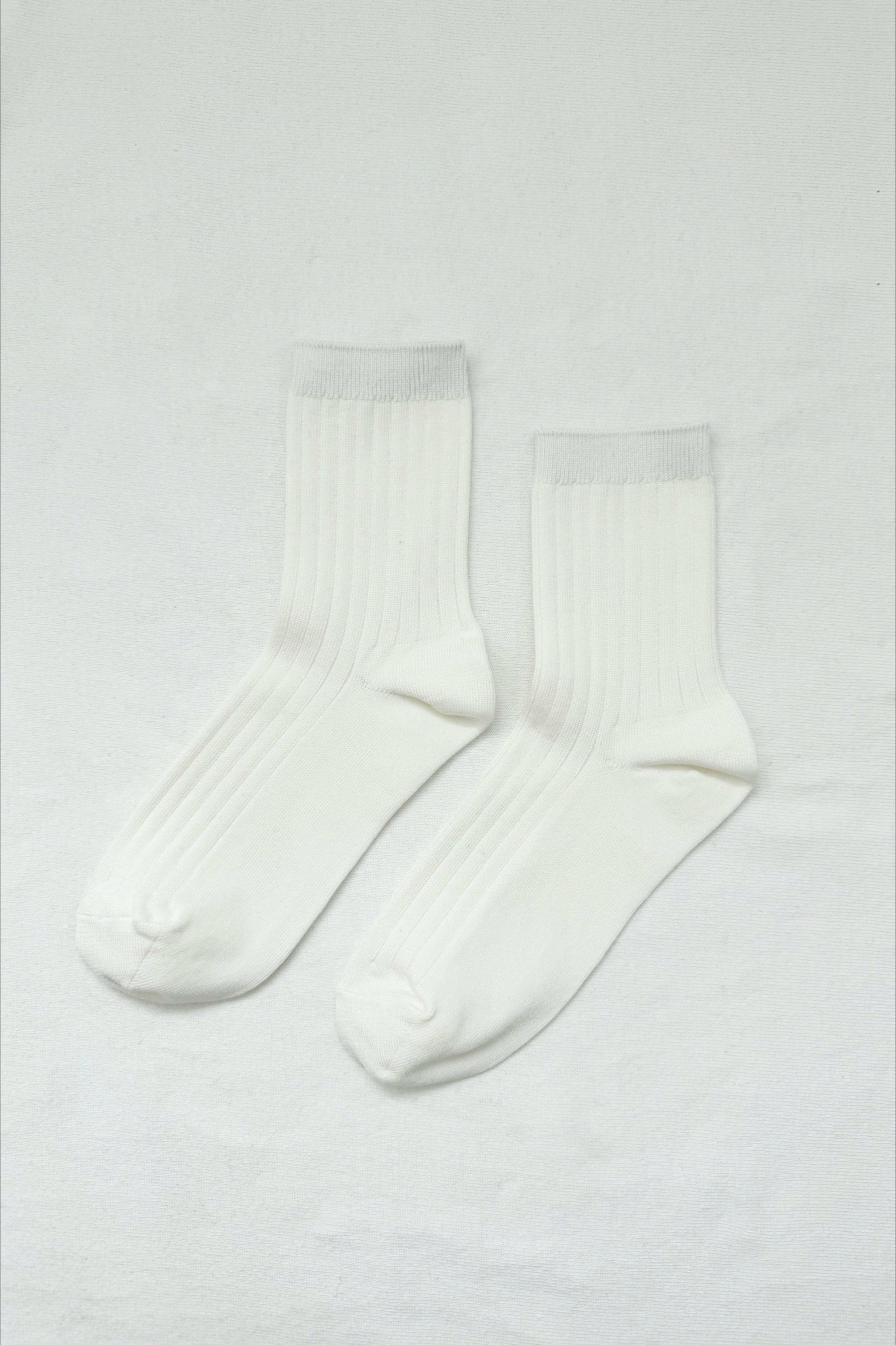 Classic White Her Socks