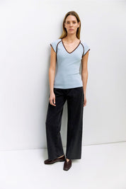 Blue + Cocoa Patricia Top