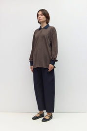 Stripe Sam Oversized Polo