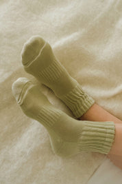 Dried Sage Swing Socks
