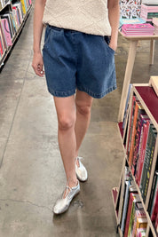 Blue Denim City Shorts