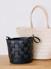 Black Balboa Bucket Bag