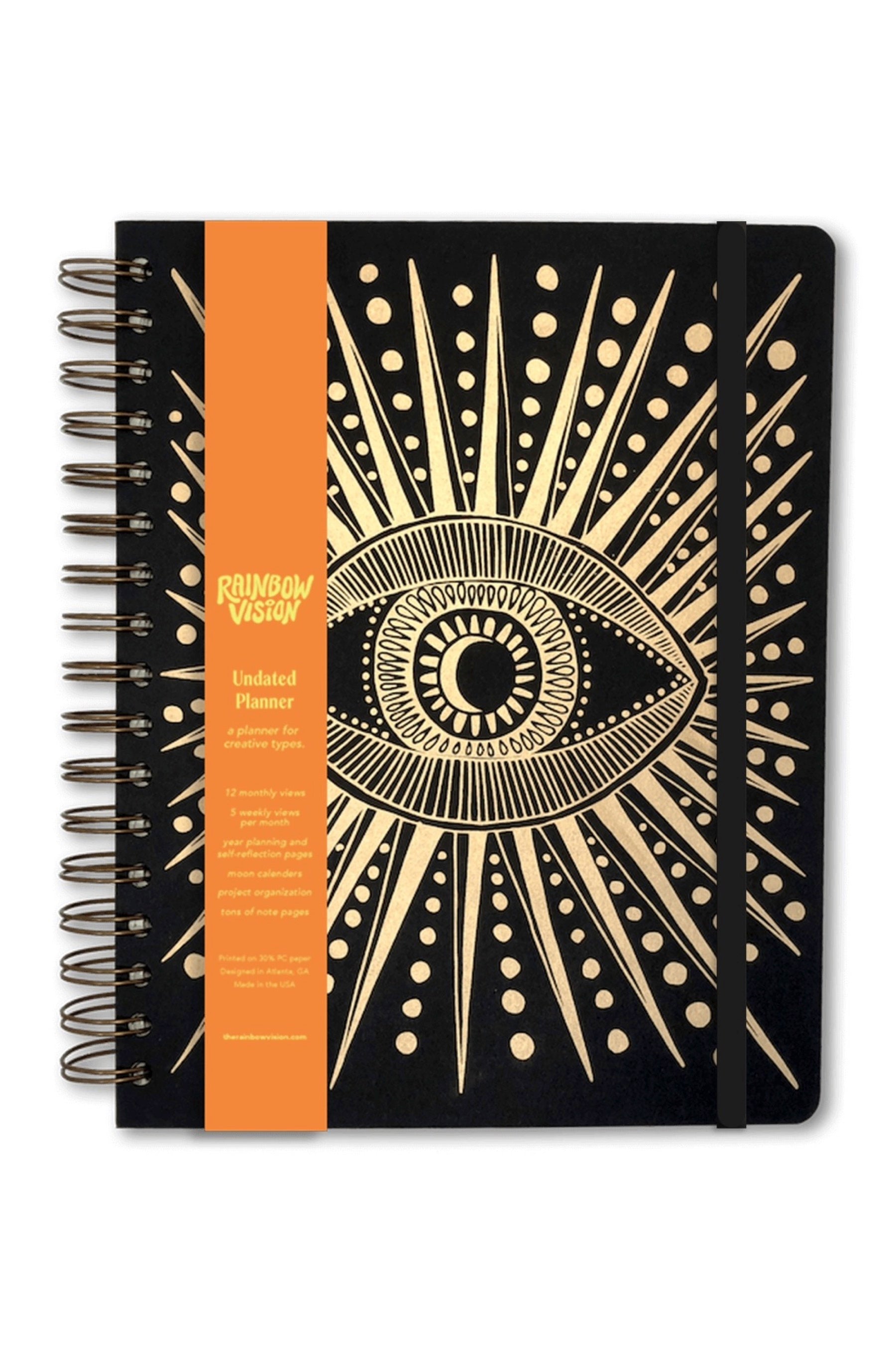 Seeing Eye Undated Planner