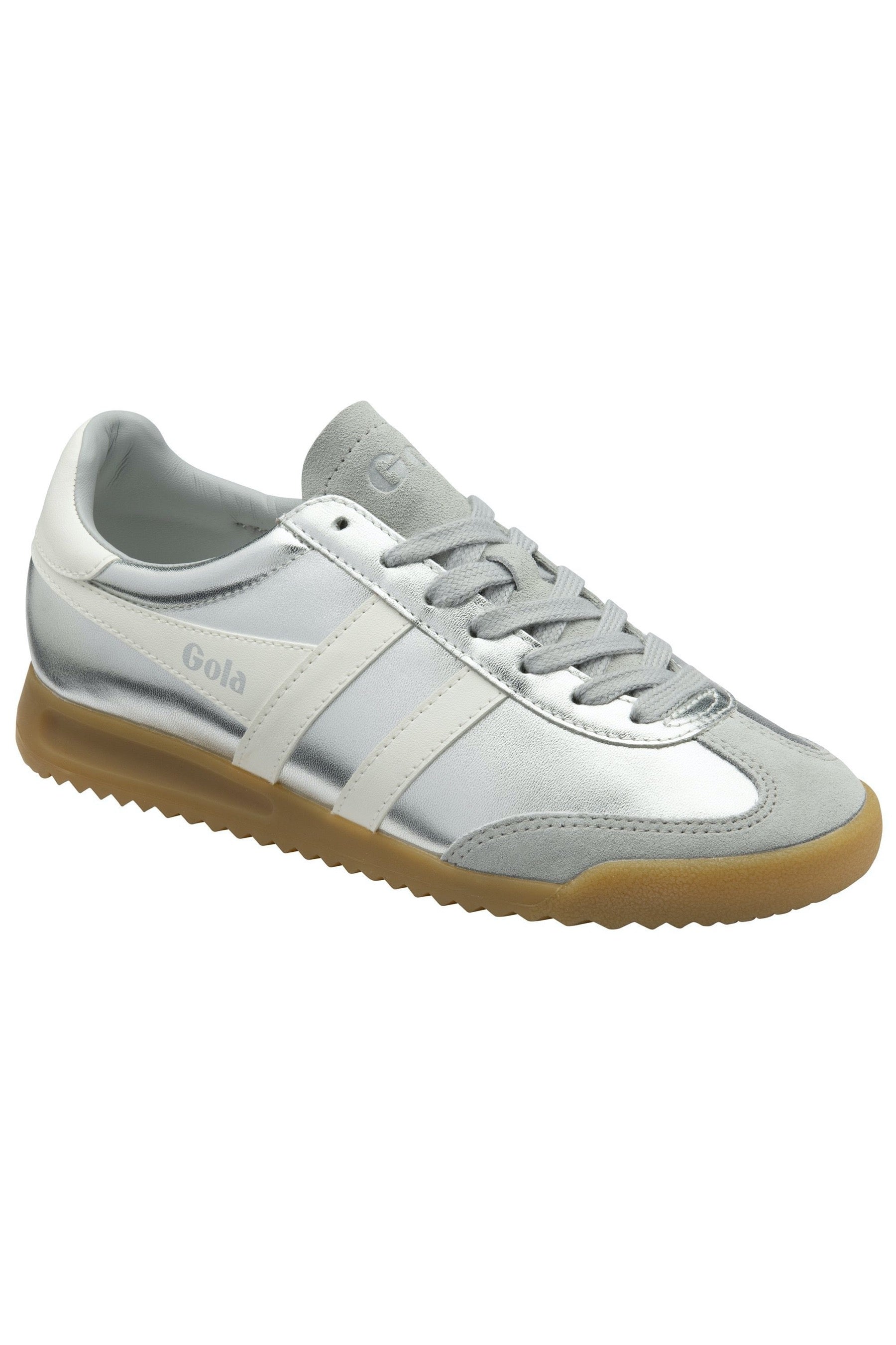 Silver Torpedo Sneaker