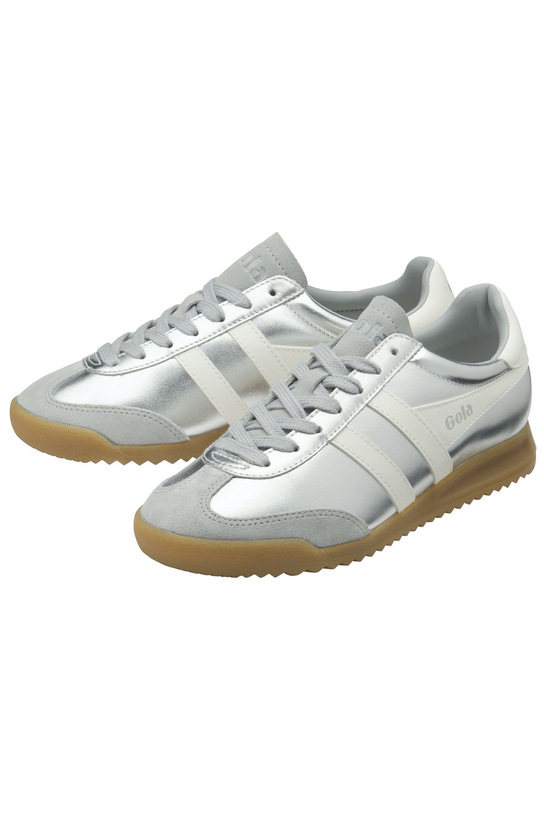 Silver Torpedo Sneaker