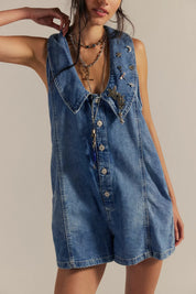 Candy Denim Dover Playsuit