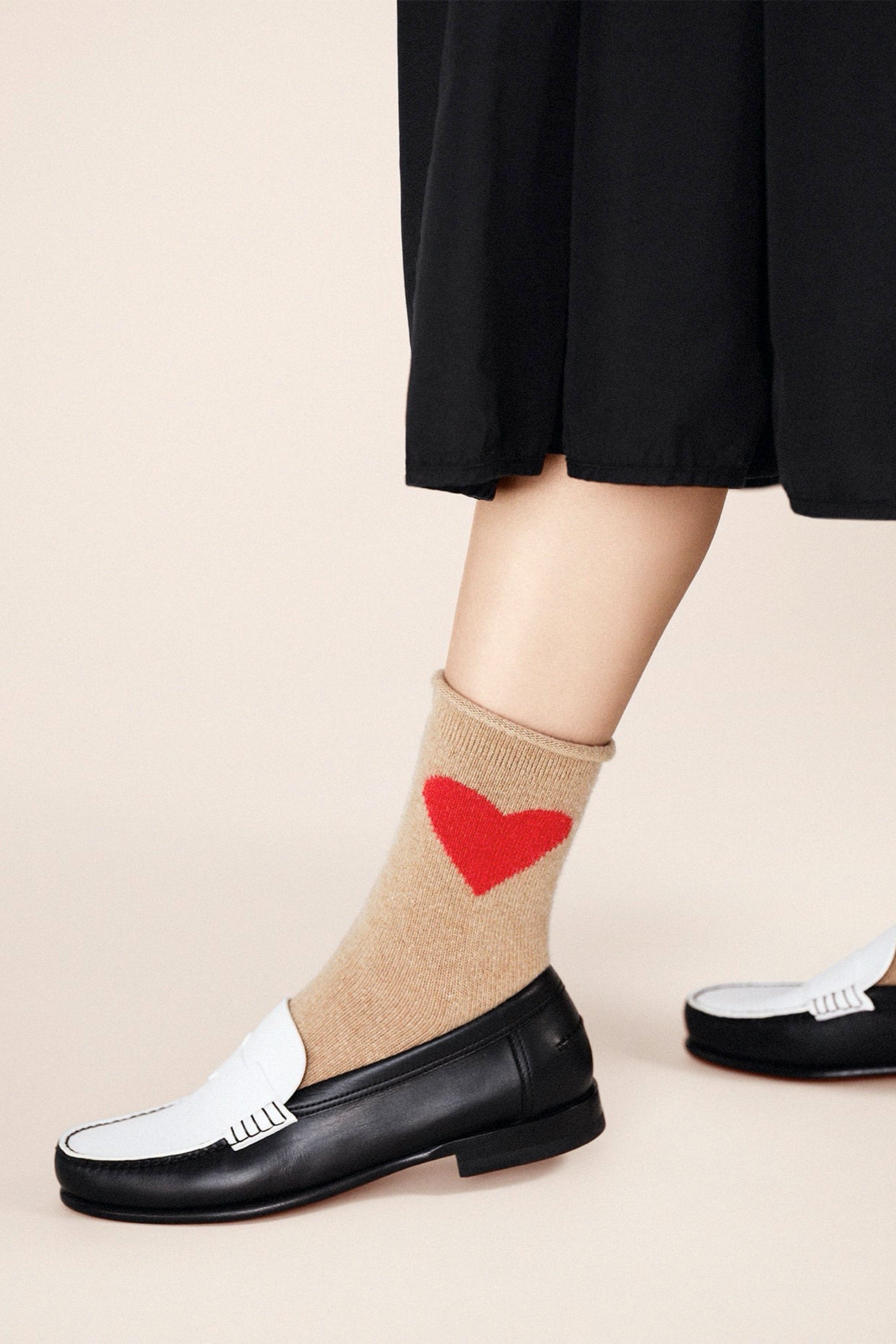 Camel Love Cashmere Crew