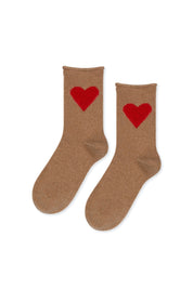 Camel Love Cashmere Crew