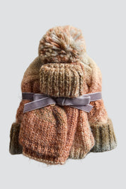 Rainbow Run Hat + Gloves Set