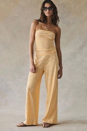 Papaya Stripe Sailor Set