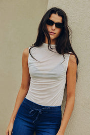 Ivory On Air Muscle Tank