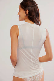 Ivory On Air Muscle Tank