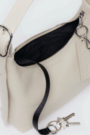 Stone Leather Mini Shoulder Bag