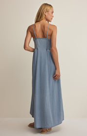 Lake Blue Angel Eyes Midi Dress