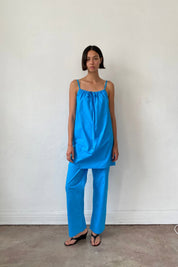 Turquoise Bow Dress
