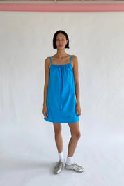 Turquoise Bow Dress