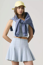 Of Course Stone Mini Skirt