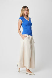 Blue Patricia Top