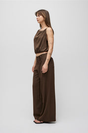 Brown Shar Pant