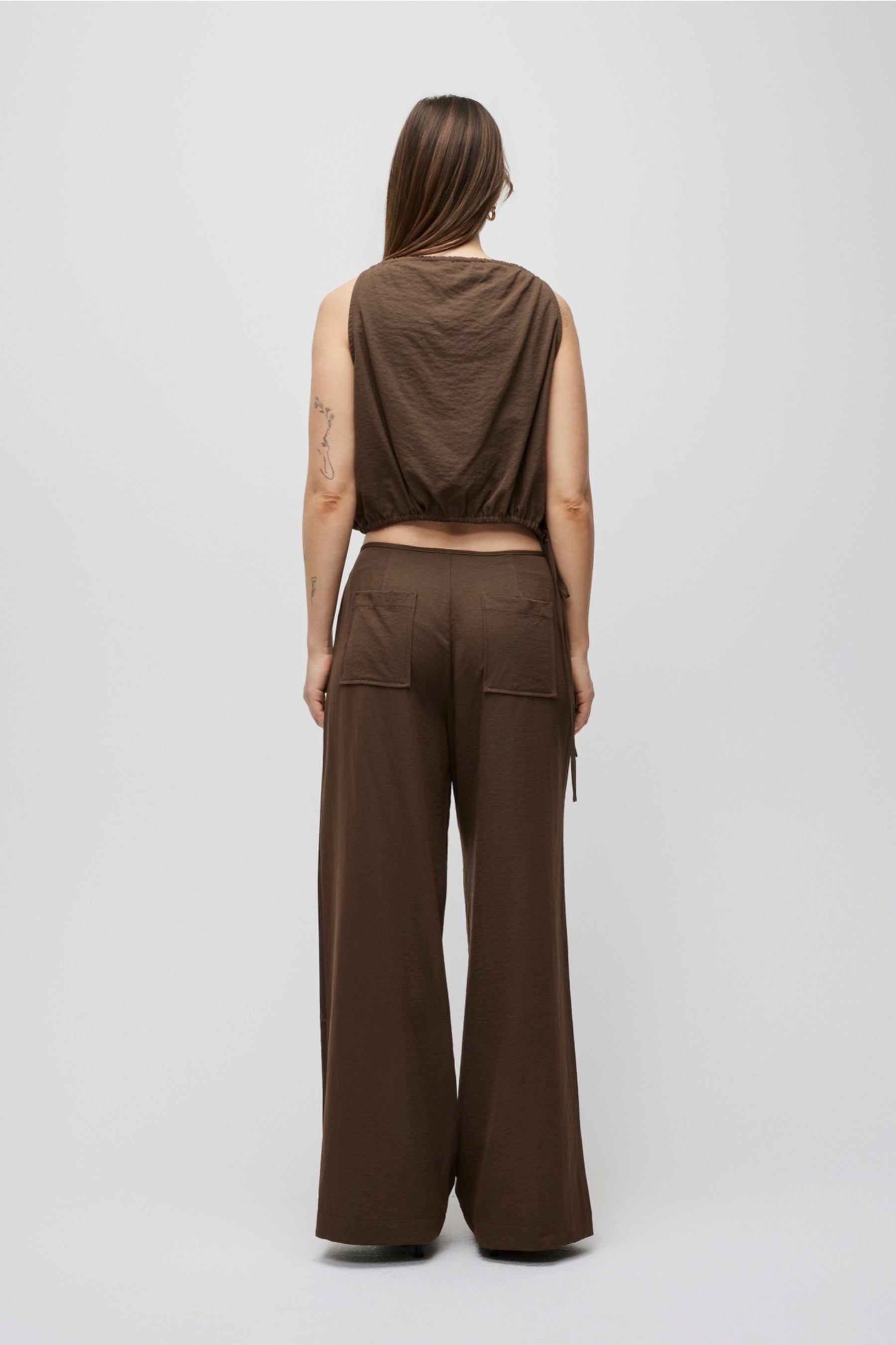 Brown Shar Pant