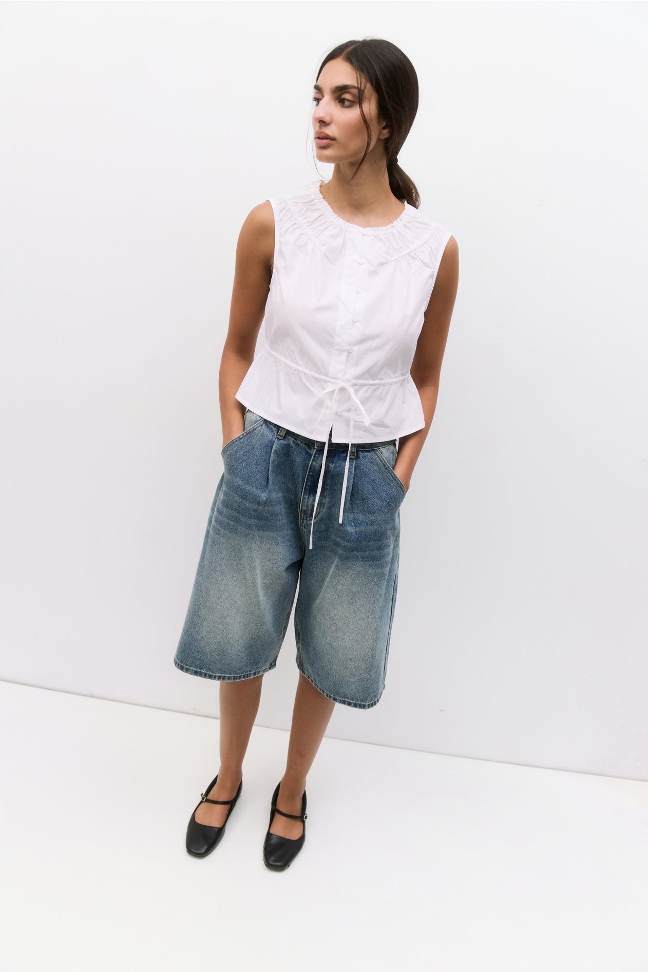 White Margo Tank