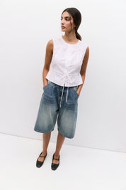 White Margo Tank