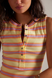 Butter Yellow Jamie Henley Tank