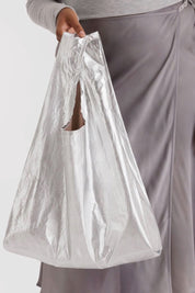 Chrome Metallic Baggu
