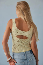 Banana Cream Full Bloom Cami