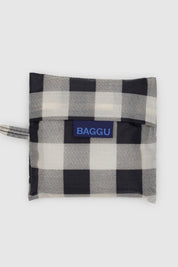 Black & White Big Check Baggu