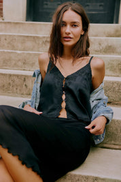 Black Pieces Of You Tank