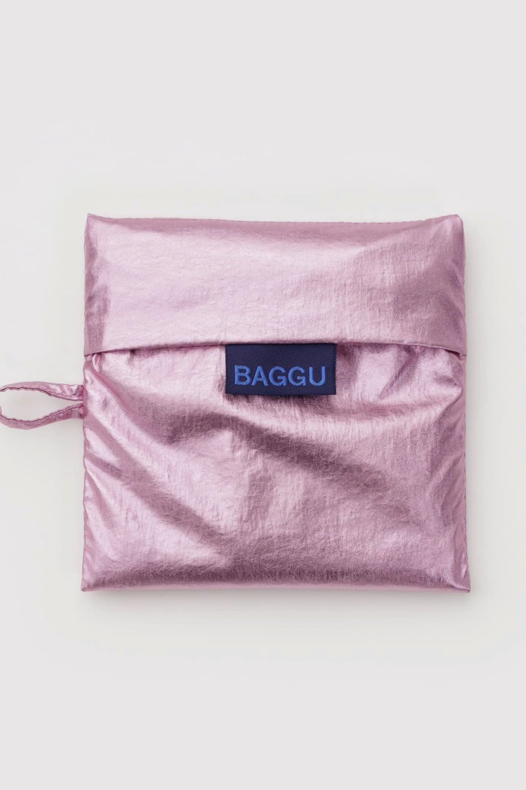 Blush Metallic Baggu