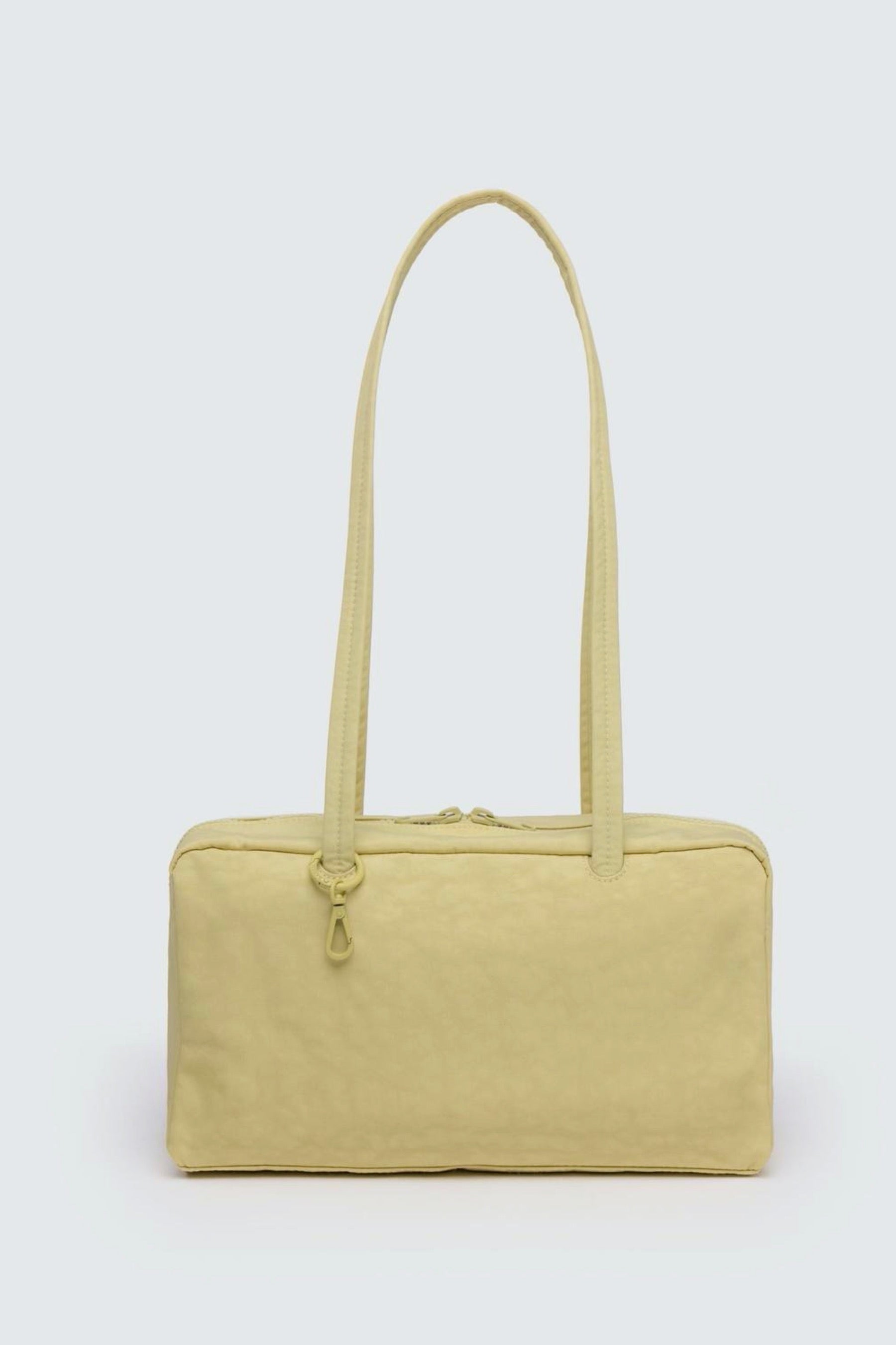 Butter Nylon Bowler Bag