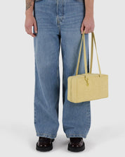 Butter Nylon Bowler Bag