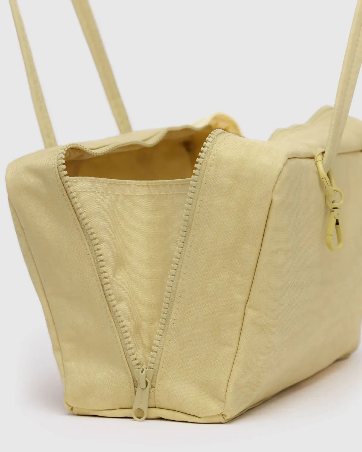 Butter Nylon Bowler Bag