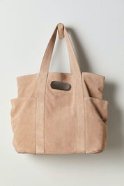 Sand Suede Caravan Bag