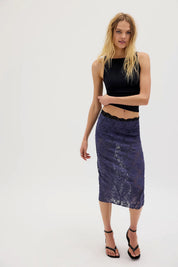 Black Round Two Cami