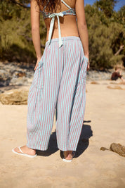 Prep Rouge Striped Quinn Pant
