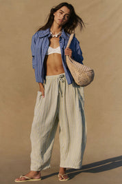 Chamomile Striped Quinn Pant
