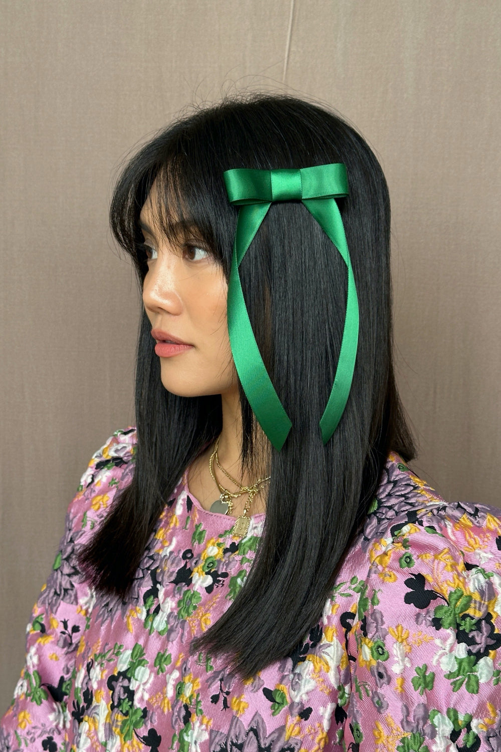 Forest Green Mini Bow Set